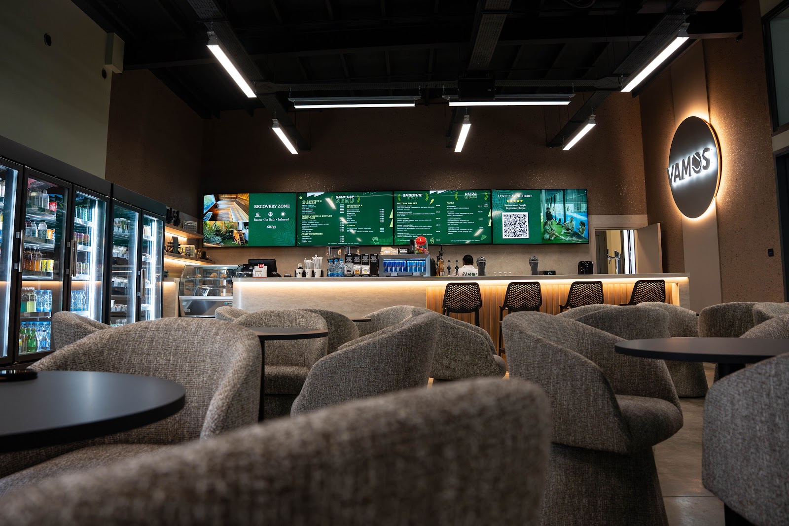 Indoor-Padel-Platz bei Green Padel Club Limassol